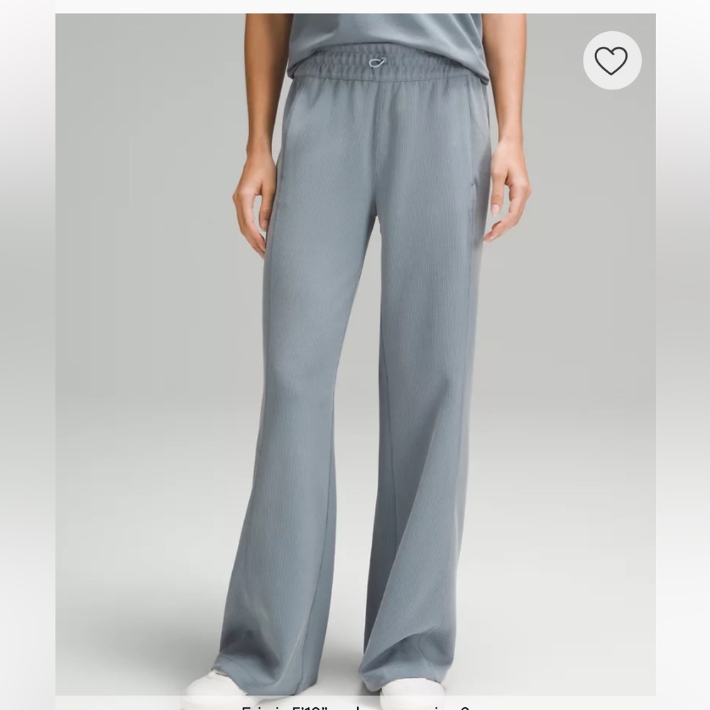 Lululemon Ribbed Softstreme Mid Rise Pant Regular